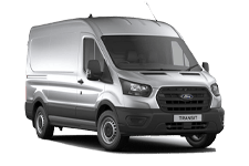 Van Hire Manchester Airport - Silver Ford Transit Long Wheelbase - Van hire Manchester airport